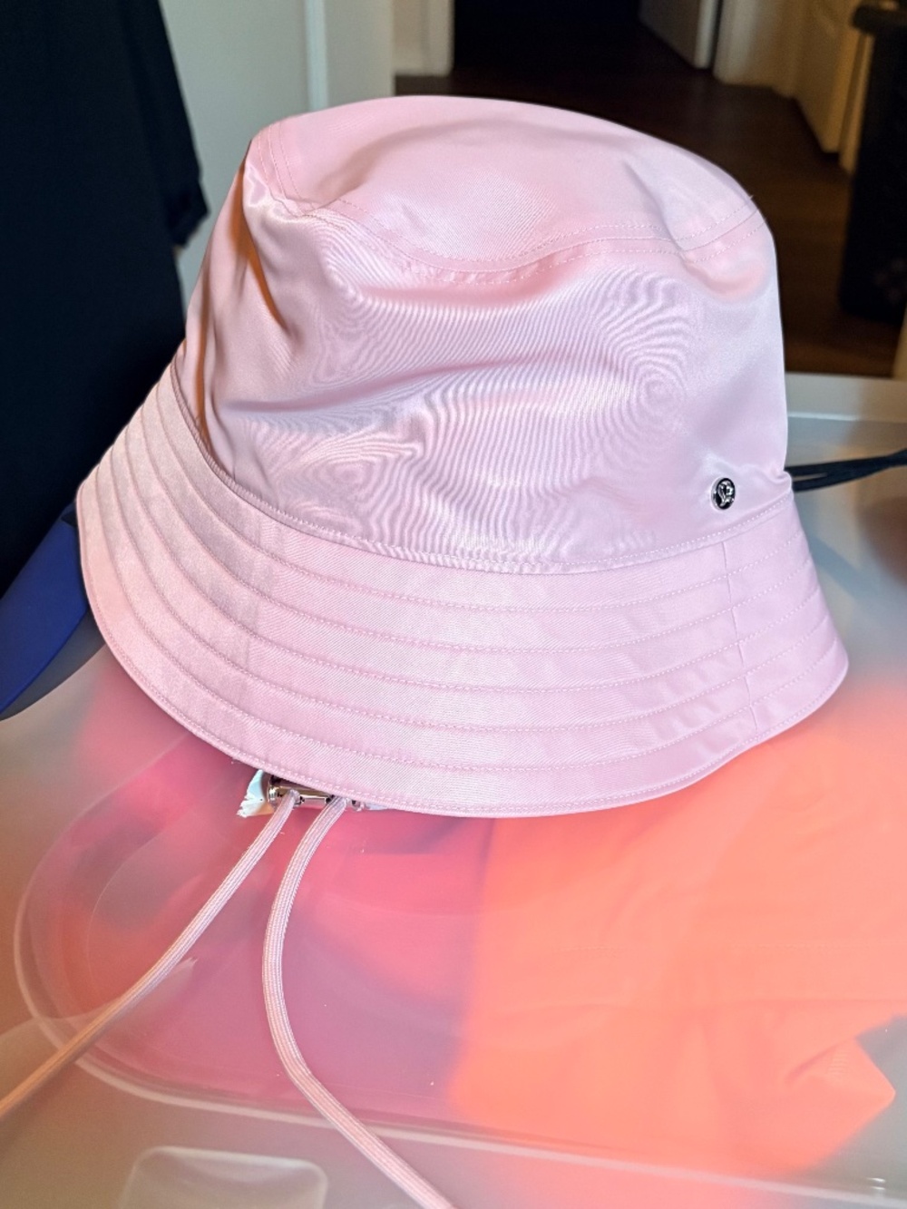 Lululemon Nylon Bucket Hat, SZ M/L, NWT Color Pink Haze